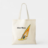 Windsurfen Tote Bag (Achterkant)