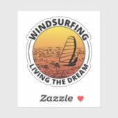 Windsurfen Windsurfen Windsurfen Watersporten Wind Sticker (Vel)