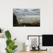 Windsurfer - affiche (Bureau à domicile)