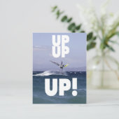 Windsurfer dans la carte postale aérienne (Debout devant)