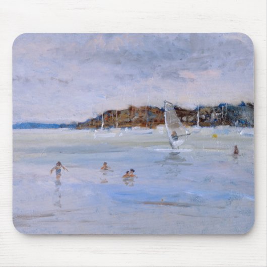 Windsurfer en Bathers Muismat (Voorkant)