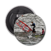 WINDSURFING BUTTON FLESOPENER (Voorkant)