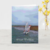 WINDSURFING KAART (Gele Bloem)