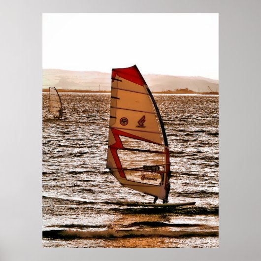 WINDSURFING POSTER (Voorkant)