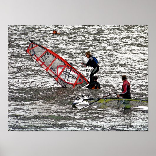 WINDSURFING POSTER (Voorkant)