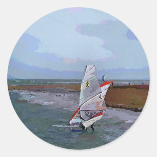 WINDSURFING RONDE STICKER