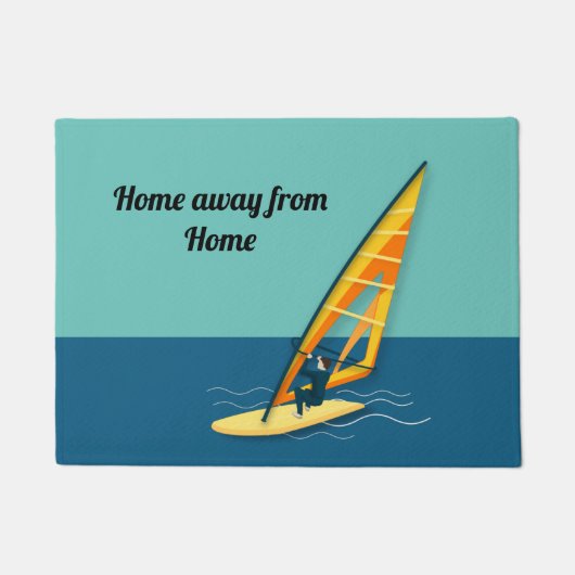 Windsurfvingerbeweging Deurmat (Voorkant)