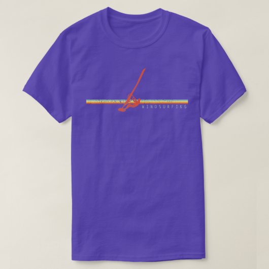 Windsurfwatersport T-shirt (Design voorkant)