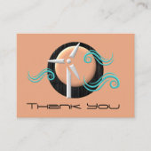 Windtoren Dank u Visitekaartje (Voorkant)