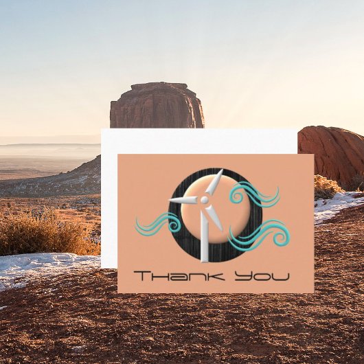 Windtoren Dank u Visitekaartje