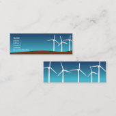 Windtorens - Skinny Mini Visitekaartje (Voorkant / Achterkant)
