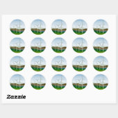 Windturbine bij Lake Ronde Sticker (Vel)