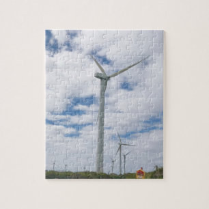 Windturbine Carne Wexford Ierland. Legpuzzel