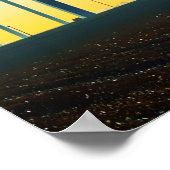 Windturbine Field Sunset Poster (Hoek)