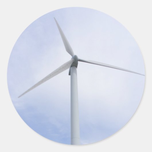 Windturbine ~ sticker (Voorkant)