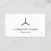 Windturbine Visitekaartje (Voorkant)