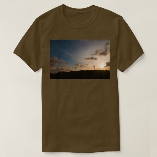windturbines 1 t-shirt (Design voorkant)