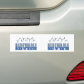 windturbines bumpersticker (Op auto)
