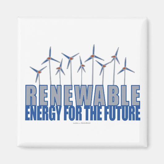 windturbines magneet (Voorkant)