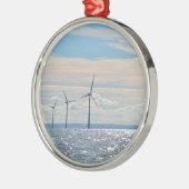 windturbines metalen ornament (Links)