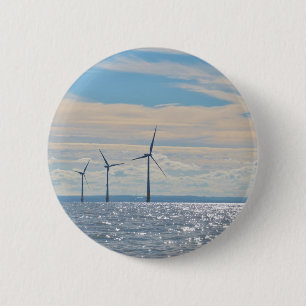 windturbines ronde button 5,7 cm
