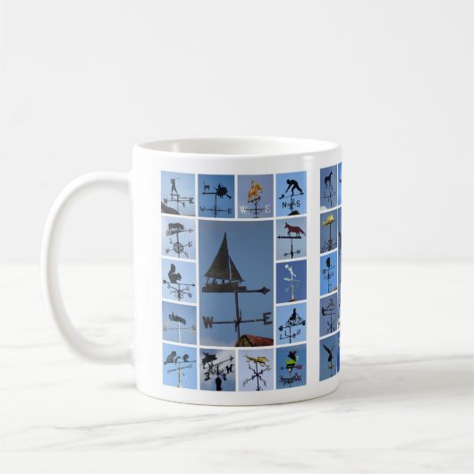 windvanen koffiemok (Links)