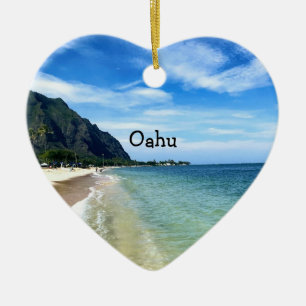 Windward Oahu Beach Ornament