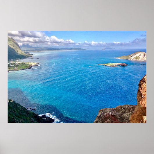 Windward Oahu Ocean Poster (Voorkant)