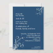 Windwhisp (stormachtig blauw) 5x7 kaart (Voorkant)