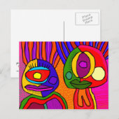 "windy" briefkaart (Voorkant / Achterkant)