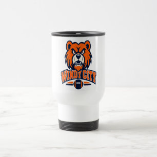 Windy City Football Boze Beer Mascotte Sportfan A Reisbeker