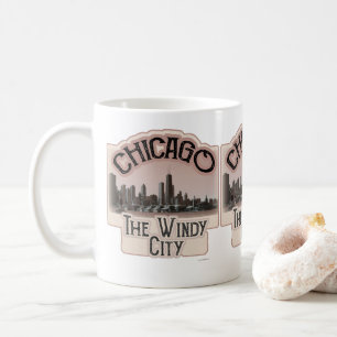 Windy City in Chicago Slogan Koffiemok