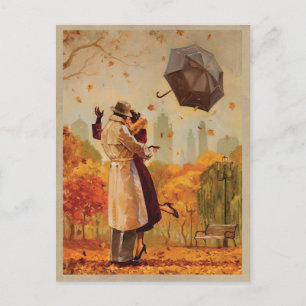 Windy City Kiss Briefkaart