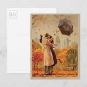 Windy City Kiss Briefkaart (Voorkant / Achterkant)