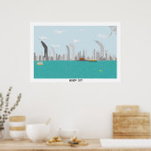 Windy City Poster (Keuken)