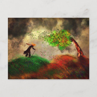 Windy Day Briefkaart