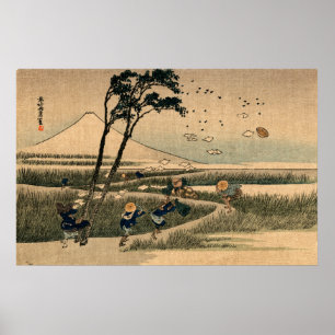 Windy Day in Japan nr.1 Poster