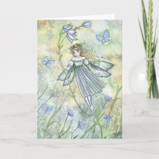 Windy Fairy Art Card, Carte pour notes de Molly Ha (Devant)