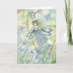 Windy Fairy Art Card, Carte pour notes de Molly Ha