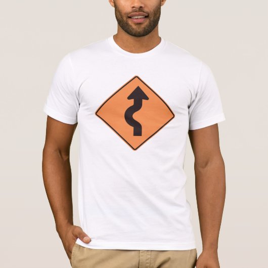 Windy Road Ahead T-shirt (Voorkant)