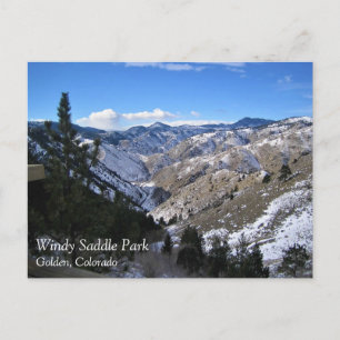 Windy Saddle Park, Golden, Colorado Briefkaart