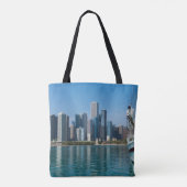 Windy Sailing Tote Bag (Achterkant)