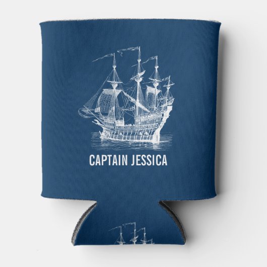 Windzeilen Nautical Boat Blikjeskoeler (Voorkant)