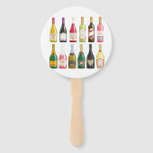 Wine Aroma Wheel Handwaaier (Achterkant)