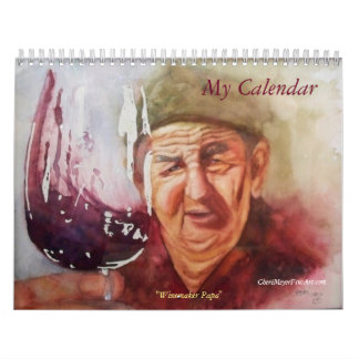 Wine Art Calendar Kalender