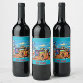Wine Art Label Wijn Etiket (Flessen)