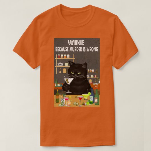 Wine Bartender T-shirt (Design voorkant)