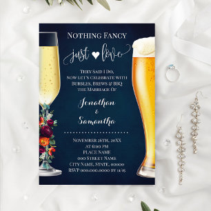 Wine Blue Niets Fancy Bubble Brew Weddenschap Uitn Save The Date