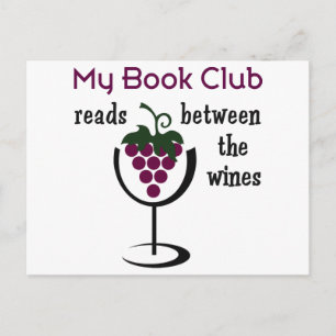 Wine Book Club Briefkaart