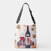 Wine Bottle Crossbody Bag Tas